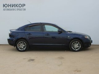 2008 Mazda 3 I (BK) Рестайлинг, синий, 439000 рублей, вид 4