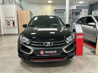 2024 Lada (ВАЗ) Granta Sportline I Рестайлинг, чёрный, 1380000 рублей, вид 2