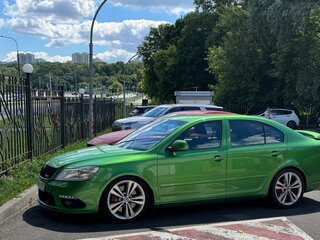 2012 Skoda Octavia RS II Рестайлинг, зелёный, 1550000 рублей, вид 2