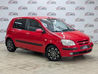 2004 Hyundai Getz I, красный, 279000 рублей, вид 3