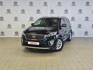 2017 Kia Sorento III Prime, чёрный, 2112000 рублей, вид 1