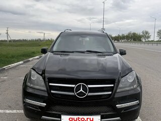 2010 Mercedes-Benz GL-Класс 350 I (X164) Рестайлинг, чёрный, 1400000 рублей, вид 3