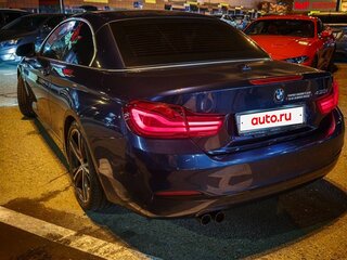 2020 BMW 4 серии 430i F32/F33/F36 Рестайлинг, синий, 3800000 рублей, вид 4