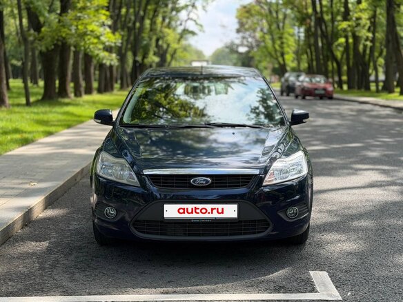 2008 Ford Focus II Рестайлинг, синий - вид 2