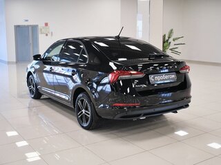 2021 Skoda Rapid II, чёрный, 1590000 рублей, вид 4