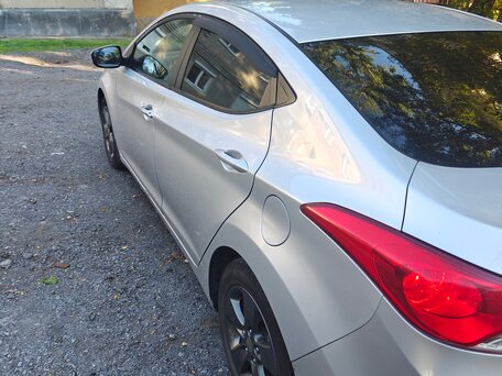 2011 Hyundai Elantra V (MD), серебристый, 925000 рублей, вид 4