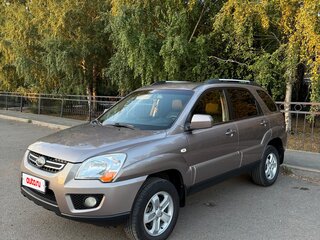 2009 Kia Sportage II Рестайлинг, коричневый, 1220000 рублей, вид 1