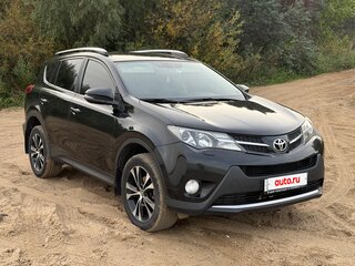 2014 Toyota RAV4 IV (XA40), чёрный, 1800000 рублей, вид 4