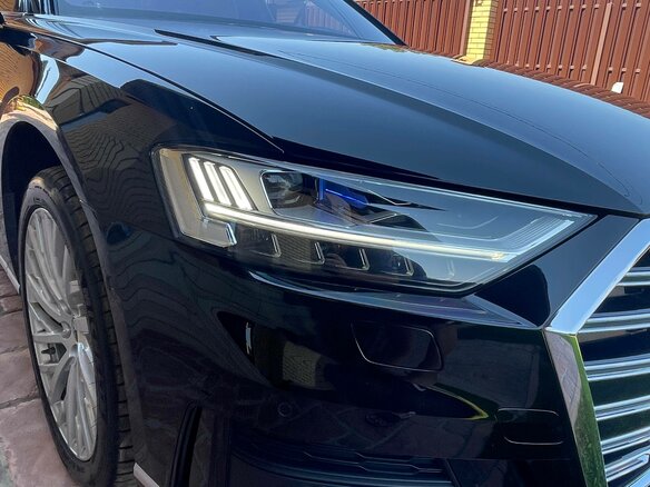 2021 Audi A8 Long 55 TFSI IV (D5), чёрный, 9200000 рублей - вид 12
