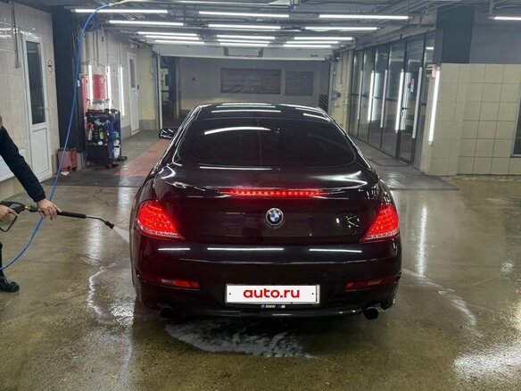 2008 BMW 6 серии 630i II (E63/E64) Рестайлинг, чёрный, 1190000 рублей - вид 3