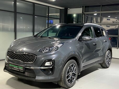 2019 Kia Sportage IV Рестайлинг, серый, 2100000 рублей, вид 2