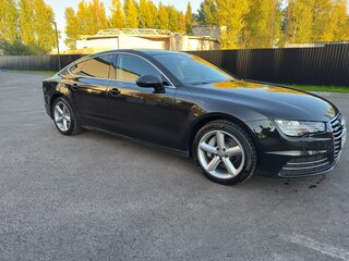 2014 Audi A7 I (4G) Рестайлинг, чёрный, 2490000 рублей, вид 2