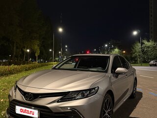 2021 Toyota Camry VIII (XV70) Рестайлинг, чёрный, 3250000 рублей, вид 1