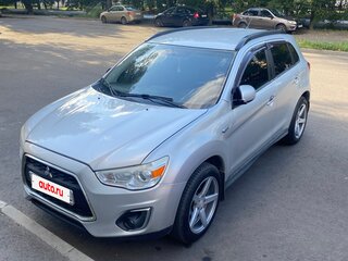 2013 Mitsubishi ASX I Рестайлинг, серебристый, 752000 рублей, вид 1