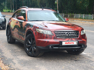 2007 Infiniti FX35 I (S50) Рестайлинг, оранжевый, 1100000 рублей, вид 4