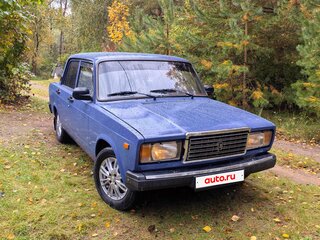 2006 Lada (ВАЗ) 2107, синий, 190000 рублей, вид 2