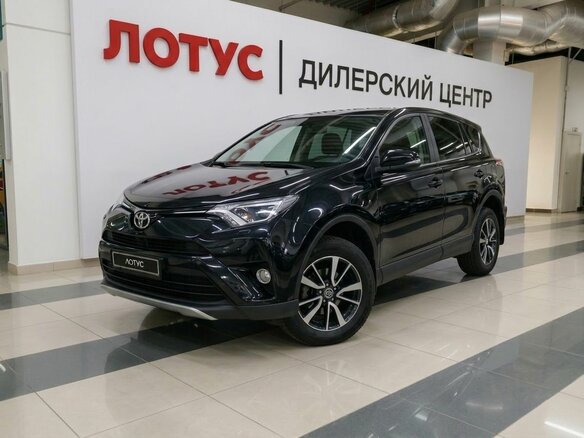 2016 Toyota RAV4 IV (XA40) Рестайлинг, чёрный, 1849000 рублей