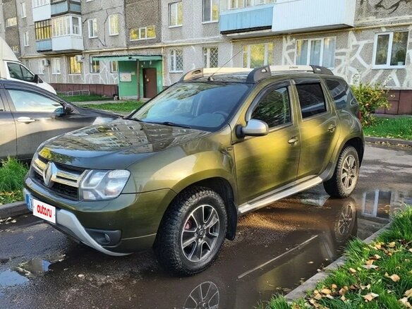 2016 Renault Duster I Рестайлинг, зелёный, 930000 рублей