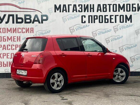 2006 Suzuki Swift AMT III, красный, 400000 рублей - вид 5