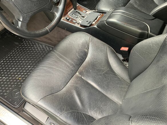 1998 Mercedes-Benz S-Класс 500 Long III (W140) Рестайлинг, чёрный, 1000000 рублей - вид 10