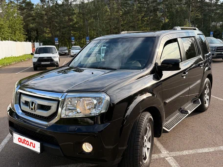 2008 Honda Pilot II, чёрный, 1900000 рублей, вид 1