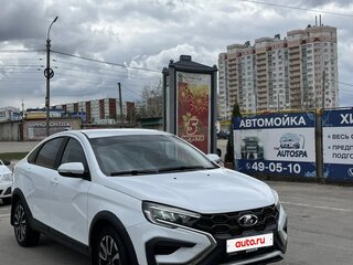 2024 Lada (ВАЗ) Vesta Cross I Рестайлинг (NG), белый, 1500000 рублей, вид 2