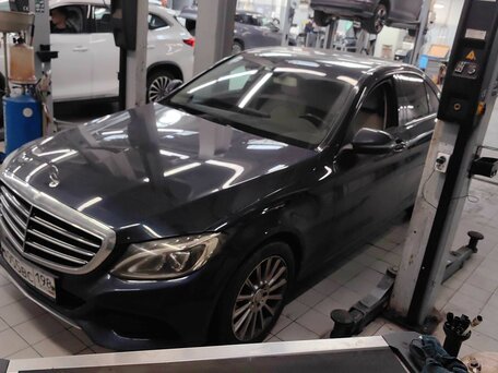2017 Mercedes-Benz C-Класс 200 IV (W205), синий, 2399000 рублей, вид 1