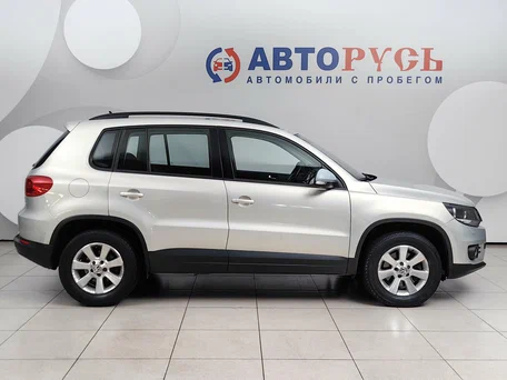 2013 Volkswagen Tiguan I Рестайлинг, серебристый, 854000 рублей, вид 5