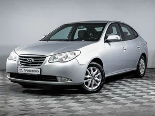 2010 Hyundai Elantra IV (HD), серебристый, 485000 рублей, вид 1