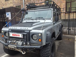 2007 Land Rover Defender 110 I Рестайлинг, серебристый, 2100000 рублей, вид 2