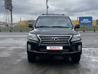 2012 Lexus LX 570 III Рестайлинг, чёрный, 4500000 рублей, вид 2