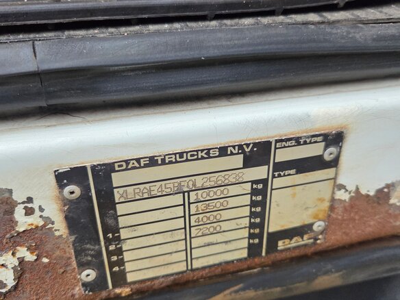 2004 DAF LF 45, белый, 985000 рублей - вид 17