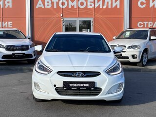 2014 Hyundai Solaris I, белый, 810000 рублей, вид 2