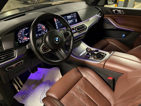 2022 BMW X5 30d IV (G05/G18), синий, 9000000 рублей - вид 7