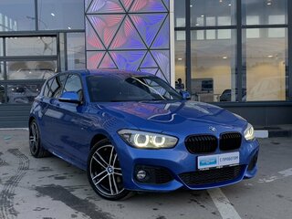 2019 BMW 1 серии 118i II (F20/F21) Рестайлинг 2, синий, 2099000 рублей, вид 3