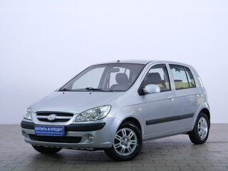 2008 Hyundai Getz I Рестайлинг, серебристый, 569000 рублей, вид 3