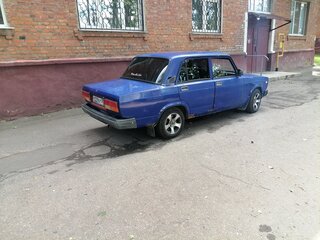 2007 Lada (ВАЗ) 2107, синий, 155000 рублей, вид 2