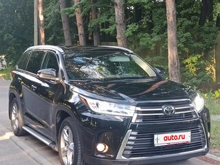 2020 Toyota Highlander III (XU50) Рестайлинг, чёрный, 3950000 рублей, вид 5