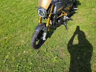 2020 Motoland Scrambler 250, серый, 125000 рублей, вид 1