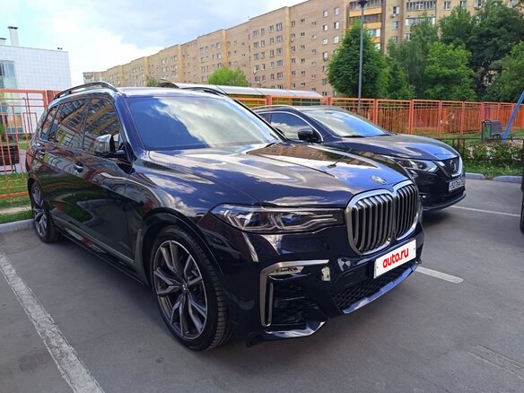 2020 BMW X7 M50d I (G07), чёрный - вид 7