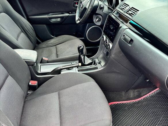 2007 Mazda 3 I (BK) Рестайлинг, красный, 285000 рублей - вид 6