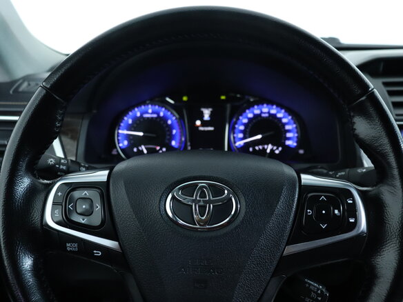 2015 Toyota Camry VII (XV50) Рестайлинг, серый, 1890000 рублей - вид 18