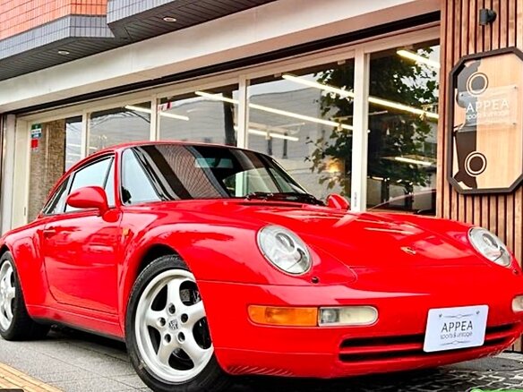 1995 Porsche 911 Carrera IV (993), красный - вид 3