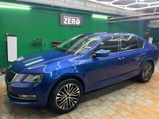 2018 Skoda Octavia III (A7) Рестайлинг, синий, 1790000 рублей, вид 2