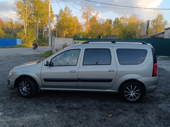 2012 Lada (ВАЗ) Largus I, серый, 620000 рублей - вид 6