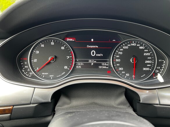 2015 Audi A6 IV (C7) Рестайлинг, серый, 1750000 рублей - вид 8