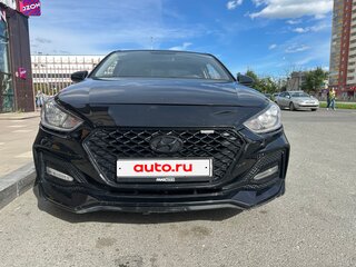 2019 Hyundai Solaris II, чёрный, 1150000 рублей, вид 3