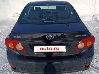 2008 Toyota Corolla X (E140, E150), чёрный, 920000 рублей, вид 4
