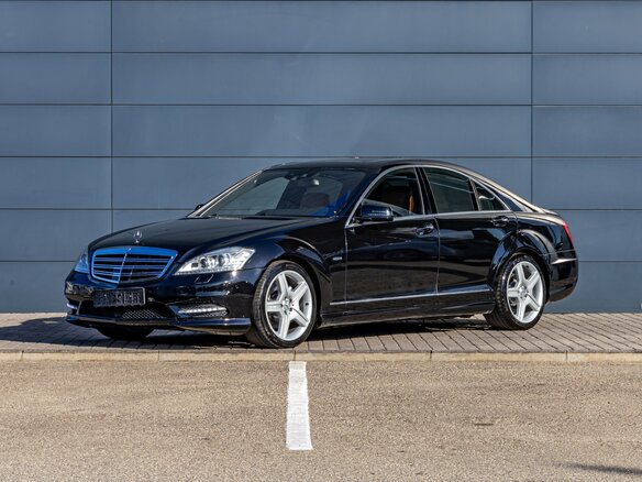 2010 Mercedes-Benz S-Класс 350 V (W221) Рестайлинг, чёрный, 1595000 рублей