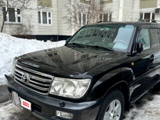 2007 Toyota Land Cruiser 100 Series Рестайлинг 2, чёрный, 3500000 рублей, вид 1